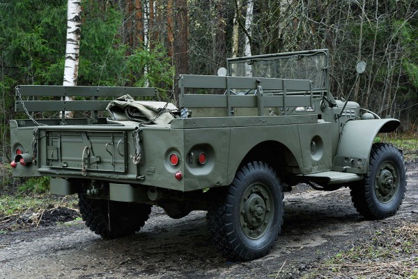Dodge WC-51 T-214 Weapons carrier («Носитель вооружений»). 1944
